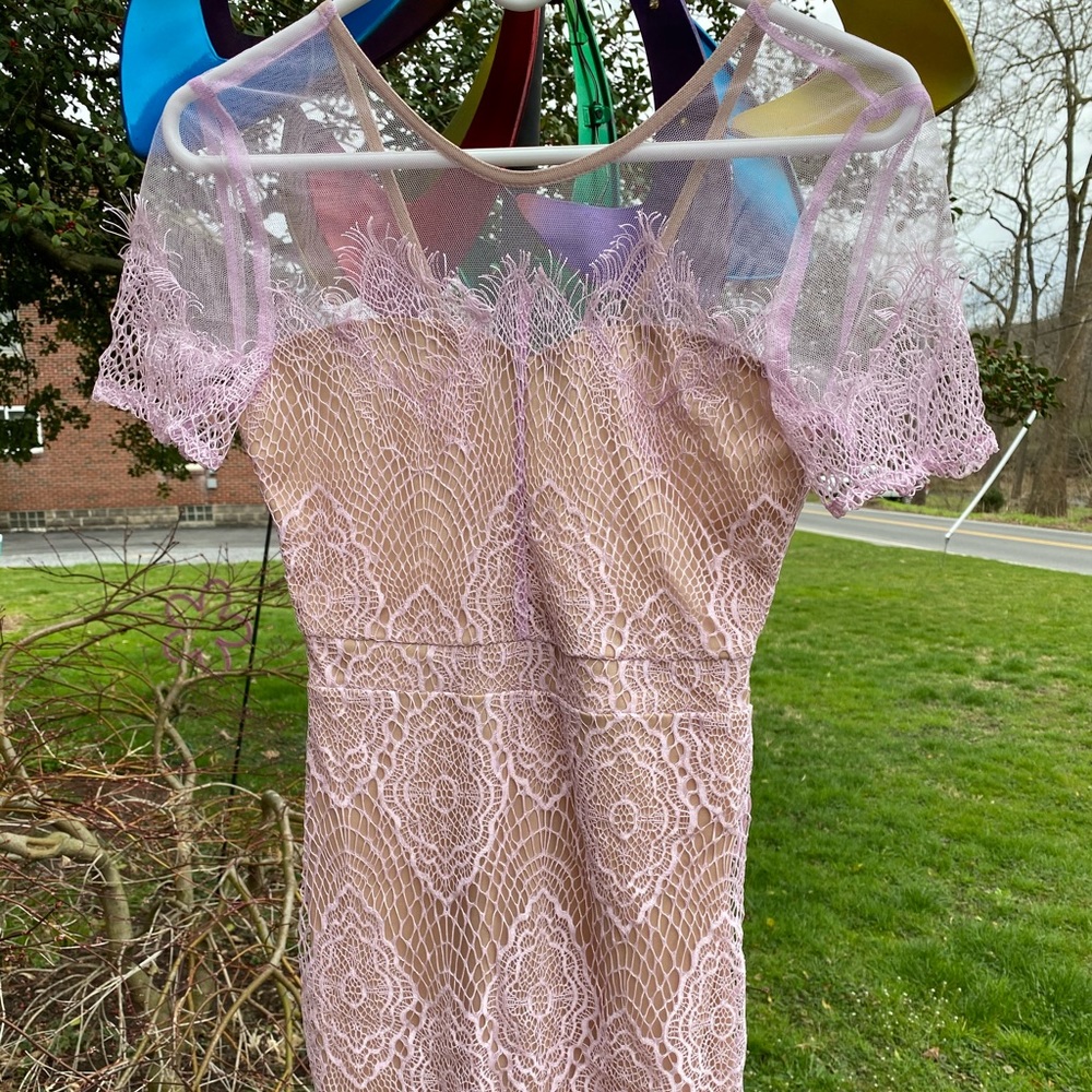 Dainty Lilac lace Dress
